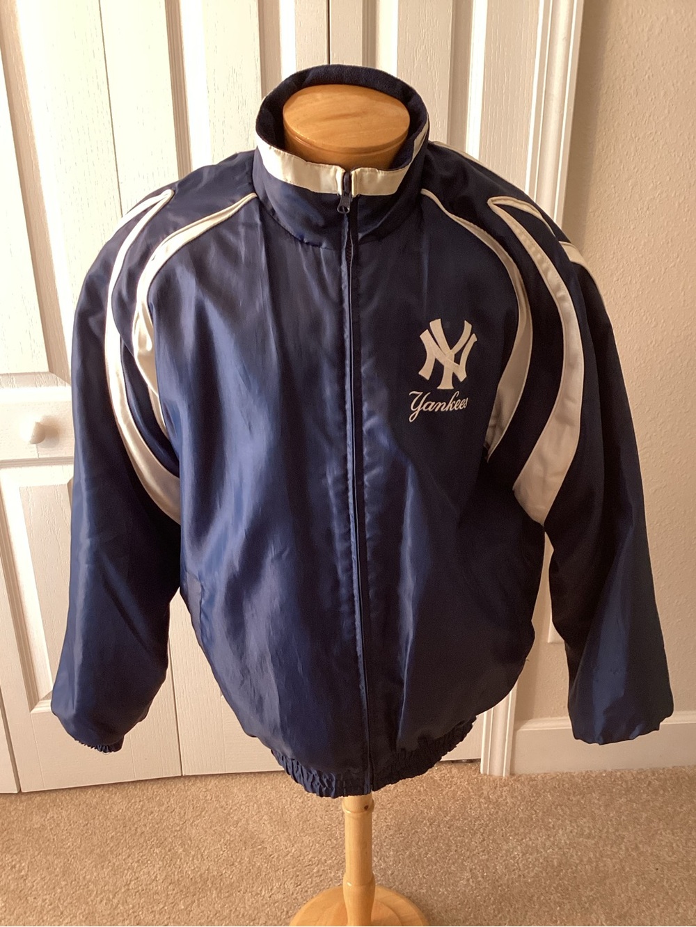 VTG New York Yankees Genuine Merchandise MLB Reversible jacket  XL Men’s - iEC